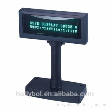 VFD two lines pole display